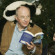 Please enjoy this picture of His Dark Materials author Philip Pullman trying not to look worried that a lemur might be about to poop on him.